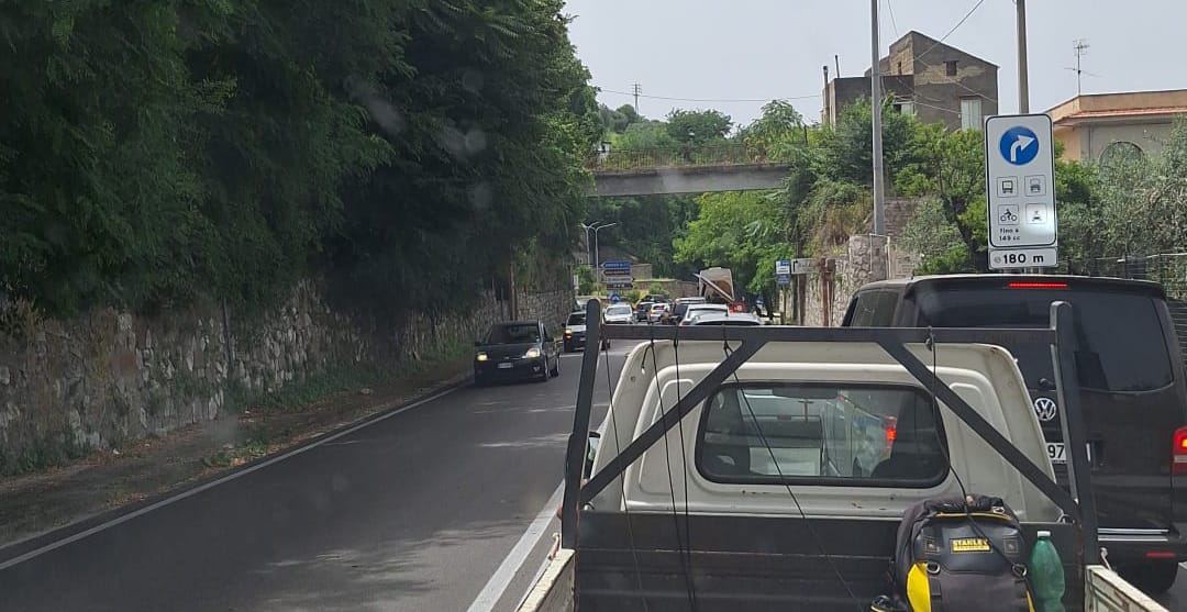 Castellammare, resta chiusa via Acton: 'Lavori ancora in corso'