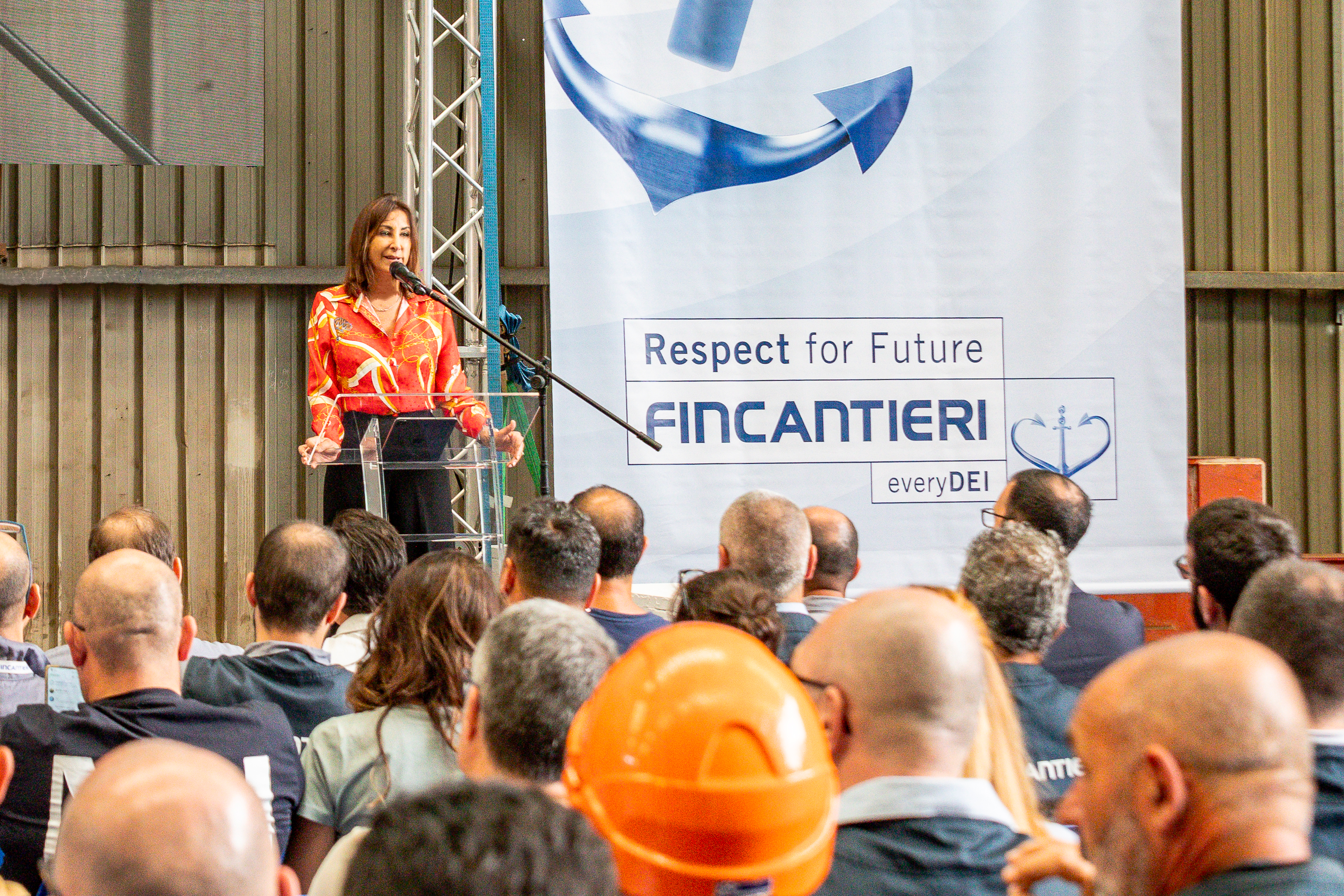 Castellammare, in Fincantieri video e testimonianze contro discriminazioni e violenza su donne