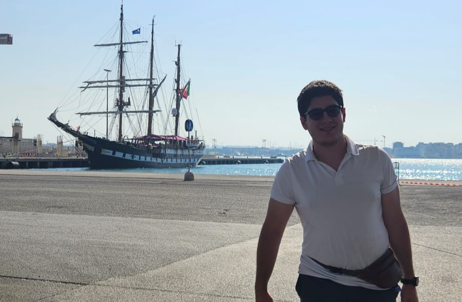 Castellammare, Claudio Carrese tra i 20 giovani allievi su nave Palinuro