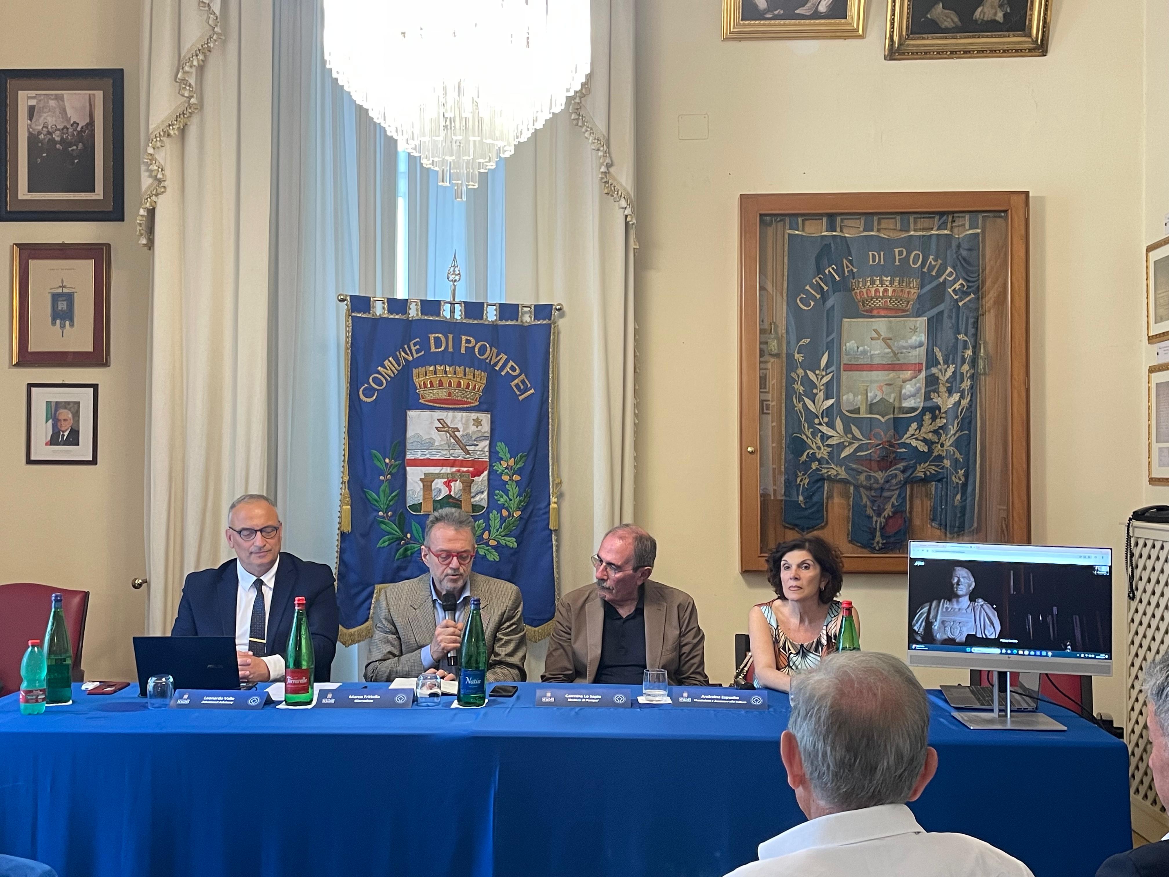 Pompei si candida a capitale italiana della cultura, Lo Sapio: 'Abbiamo tutte le carte per vincere' 