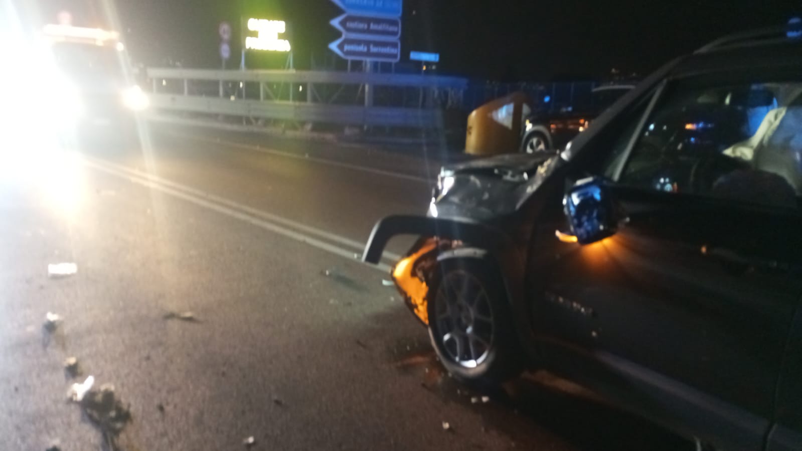 Castellammare, grave incidente sul raccordo: muore motociclista 