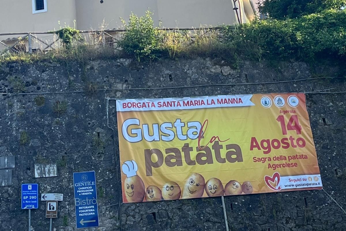 Agerola, evento da 19 anni: torna 'Gusta la patata'