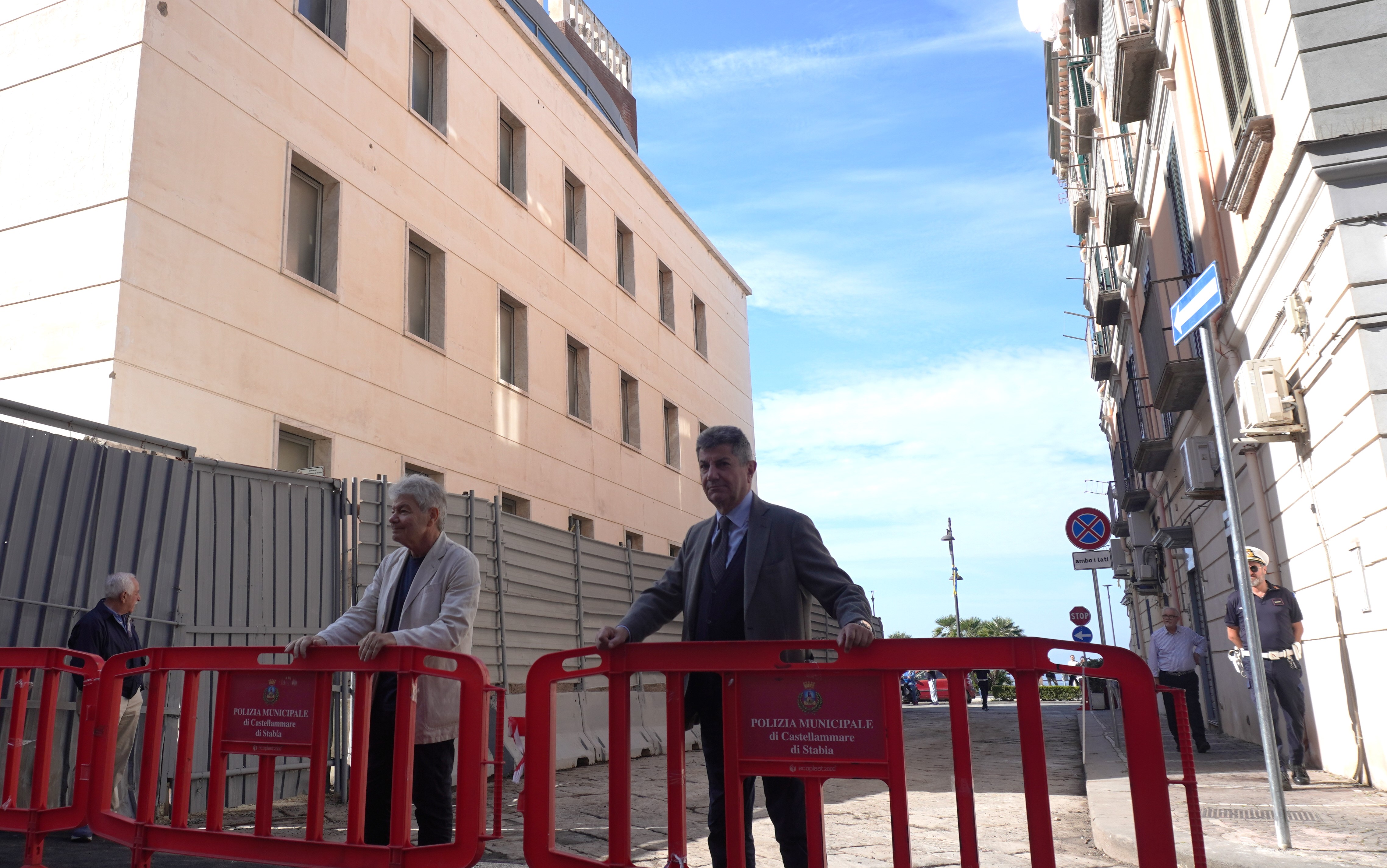 Castellammare, riapre la strada sul lungomare