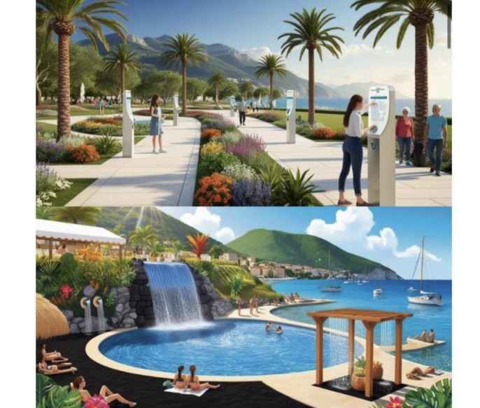 Castellammare, l'idea dei giovani di Arm: 'Piscine termali sul lungomare' 