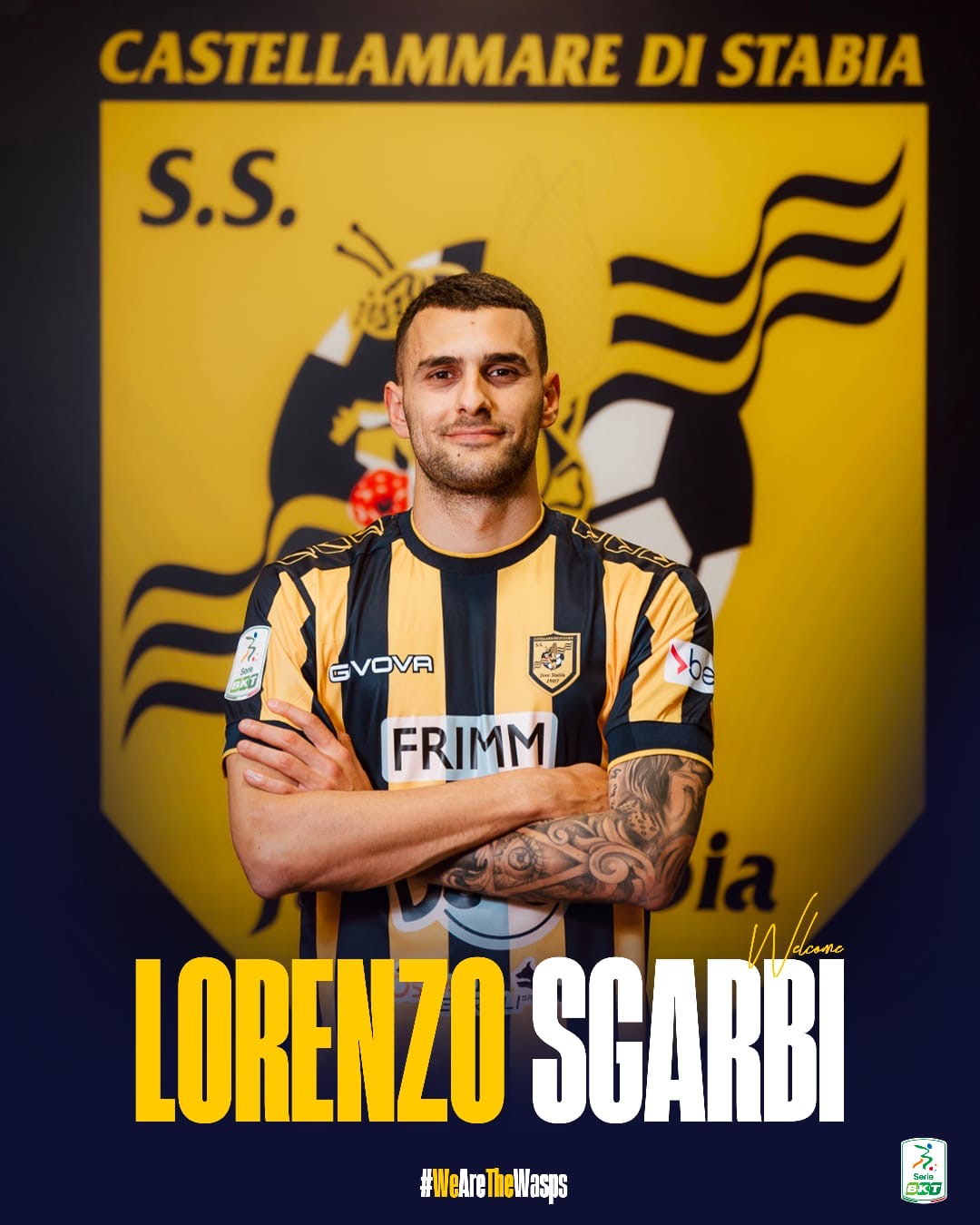 Juve Stabia, Ufficiale: Lorenzo Sgarbi è gialloblù 