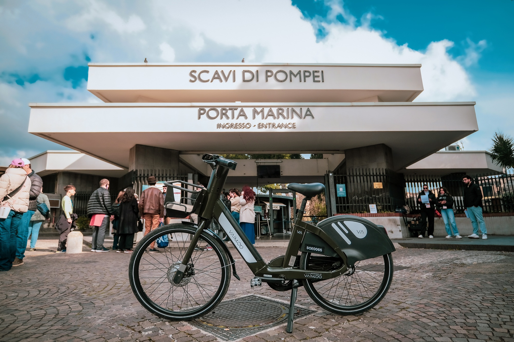 Pompei, bici elettriche per turisti e pendolari: 'Alla scoperta della bellezza'