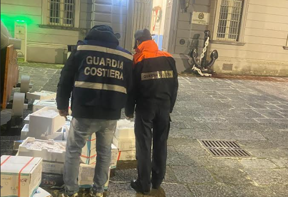 Boscoreale, scoperto mezzo quintale di pesce avariato e pericoloso: nei guai titolare
