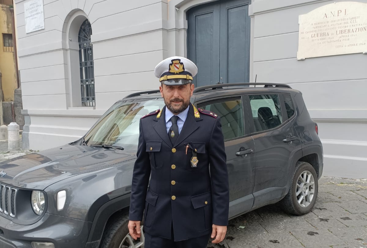 Castellammare ha un nuovo comandante: è Francesco Del Gaudio 