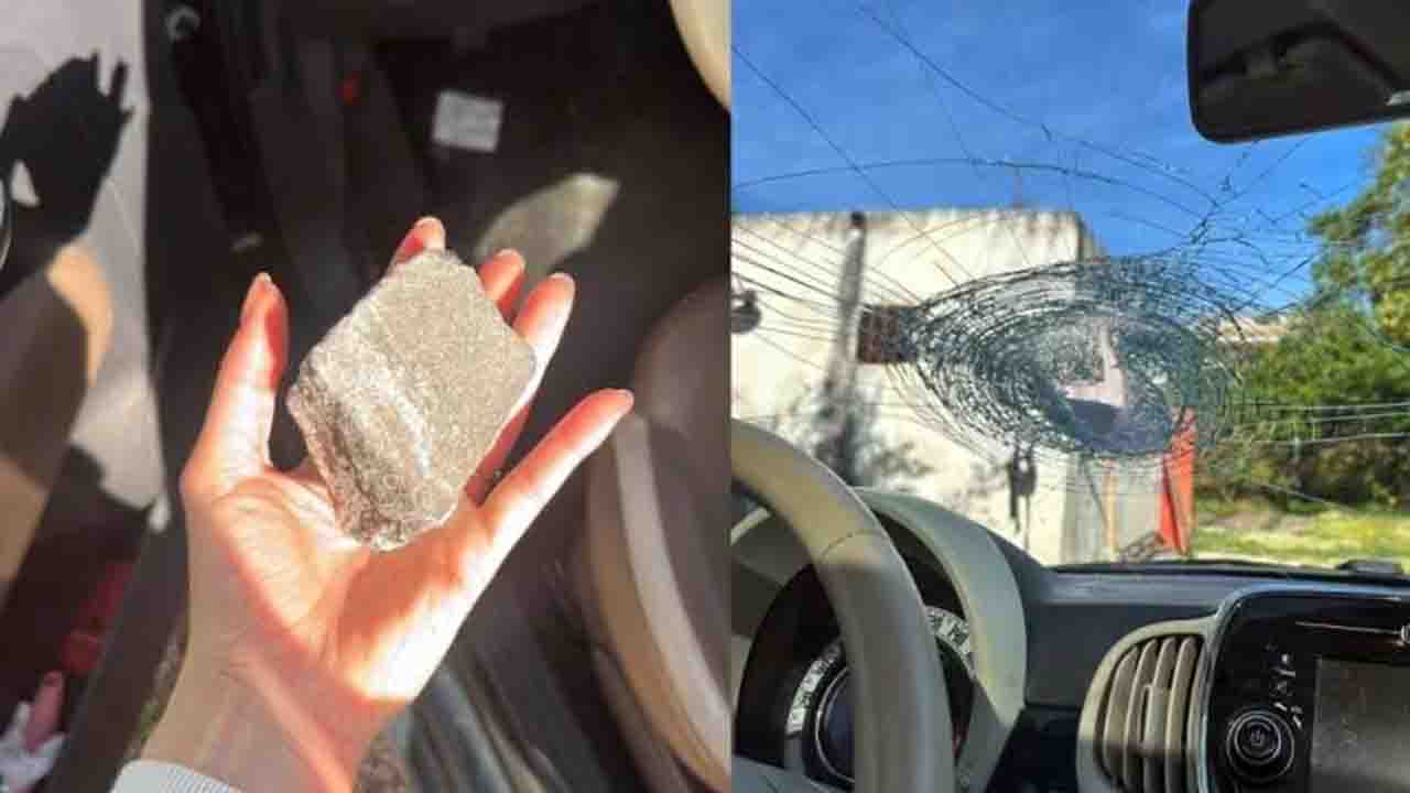 Sassi dal cavalcavia: terrore sulla statale del Vesuvio