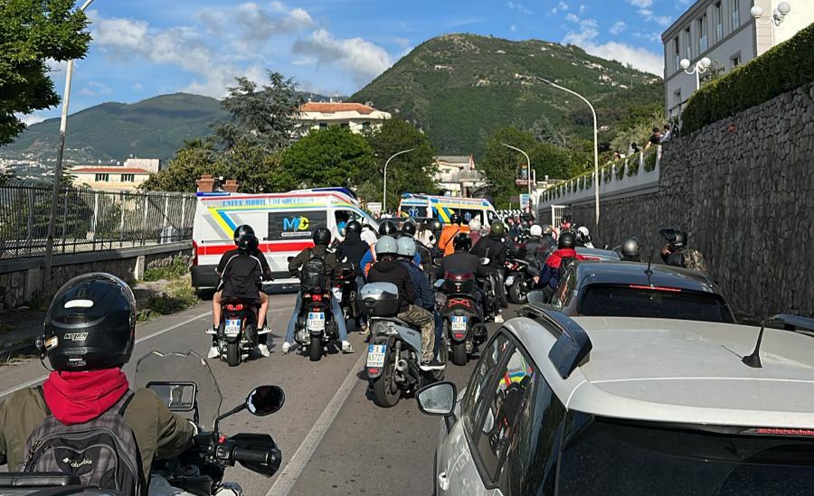 Castellammare, incidente sulla Panoramica: due i feriti, uno in prognosi riservata 