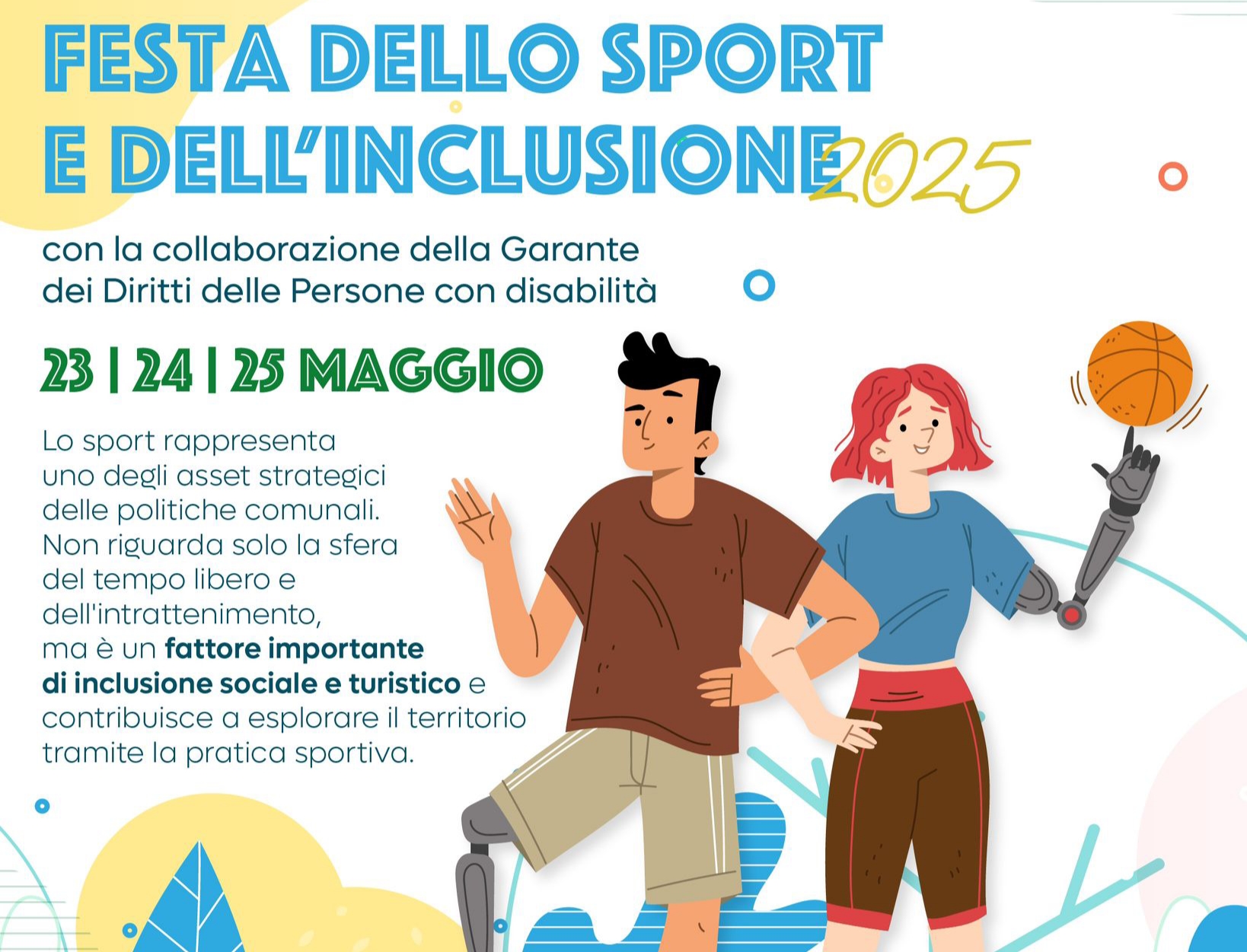 Vico Equense, tre giorni per la Festa dello sport e dell'inclusione 