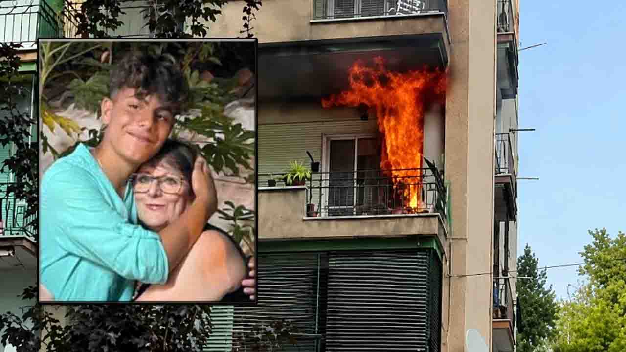 Gragnano, è la nonna di Alex la 75enne morta nell’incendio del suo appartamento