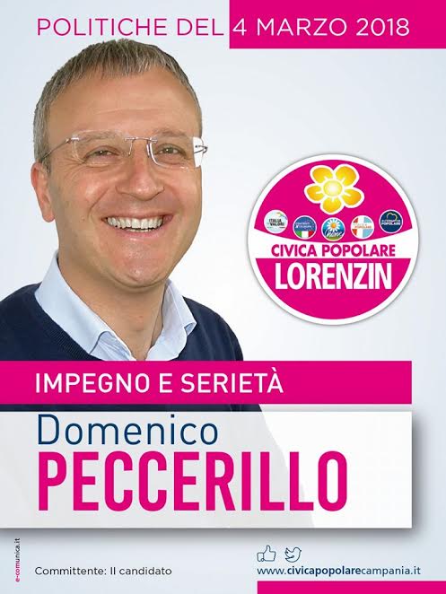 Da Casola in campo per il Parlamento, Peccerillo candidato alla Camera con la Lorenzin