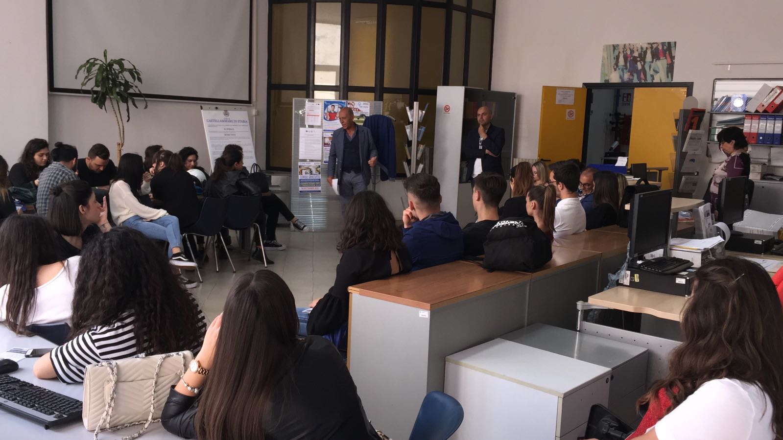 Il Vitruvio incontra l'ufficio informagiovani del comune di Castellammare