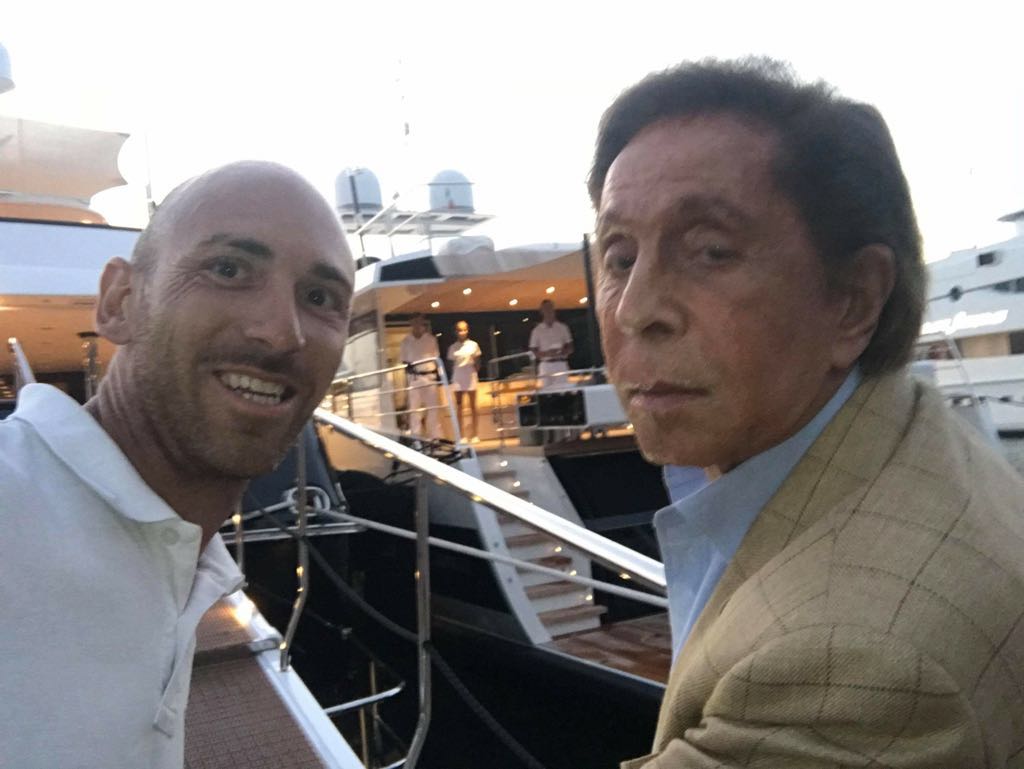 Valentino a Castellammare, lo yacht dello stilista a Marina di Stabia 