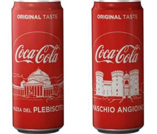 Coca-Cola omaggia la Campania con una special edition celebrativa del territorio