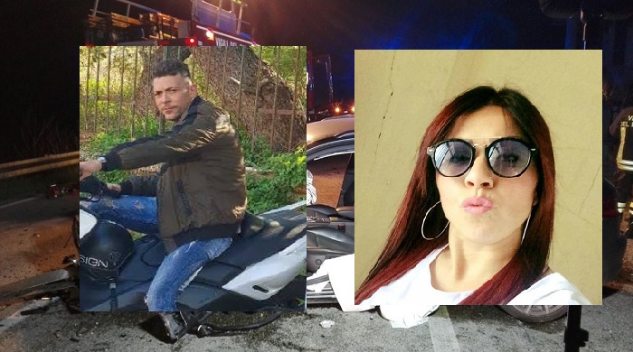 Fugge dai carabinieri e si schianta contro un muro, morta la sua compagna