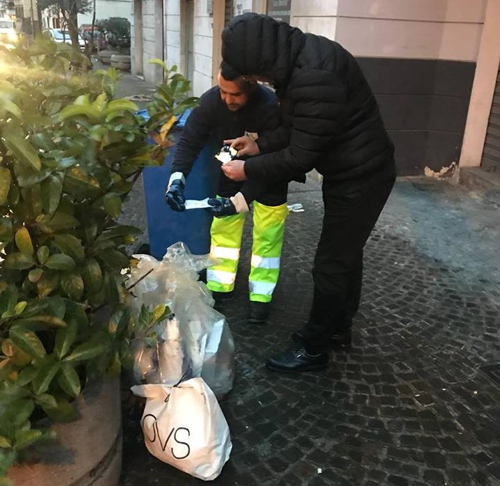 Castellammare, sacchetto selvaggio: scatta una nuova raffica di multe