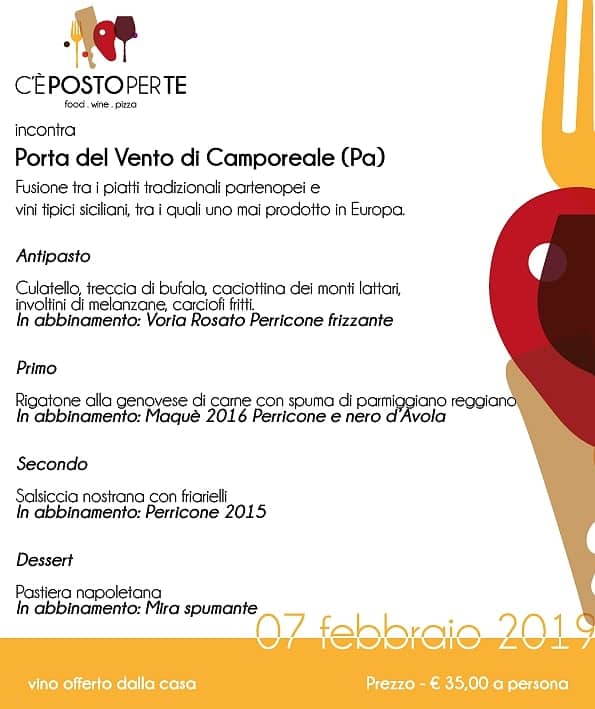 La Campania incontra la Sicilia: da C'Ã¨ posto per te un percorso enogastronomico che unisce le due regioni